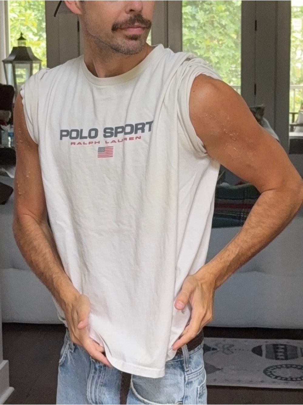 🇺🇸 Polo Sport Ralph Lauren Flag Logo Tee